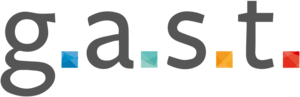 Logo der g.a.s.t. – Gesellschaft für Akademische Studienvorbereitung und Testentwicklung, tricos ist Anbieter von DTZ und TestDaF Prüfungen